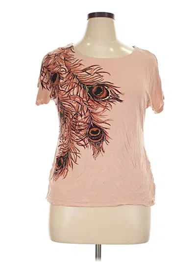 Pre-owned Apt. 9 Short Sleeve T-shirt In Pink