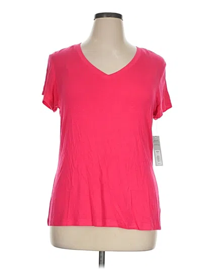 Apt. 9 Short Sleeve T-shirt In Pink