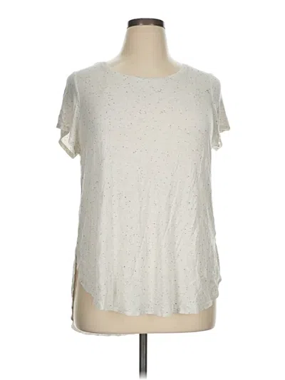 Pre-owned Apt. 9 Short Sleeve T-shirt In Silver