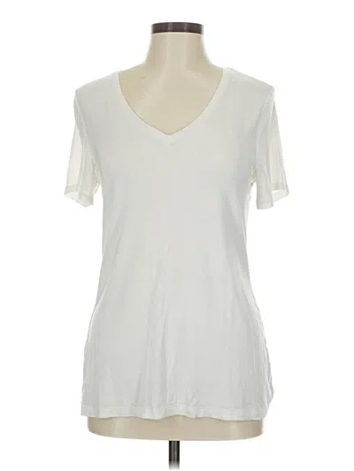 Pre-owned Apt. 9 Short Sleeve T-shirt In White