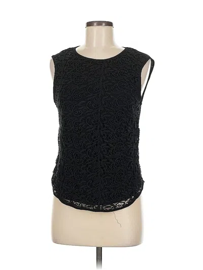 Pre-owned Apt. 9 Sleeveless Blouse In Black