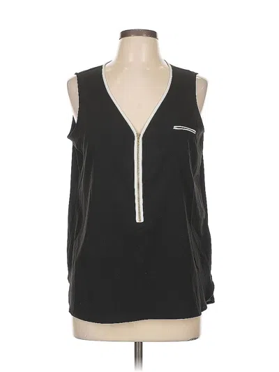 Pre-owned Apt. 9 Sleeveless Blouse In Black