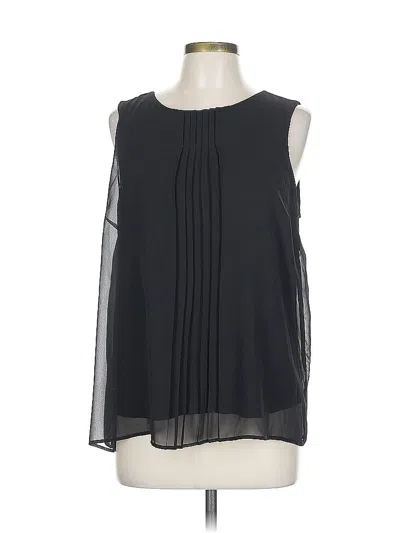 Pre-owned Apt. 9 Sleeveless Blouse In Black