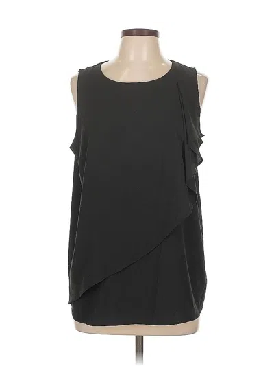 Pre-owned Apt. 9 Sleeveless Blouse In Black