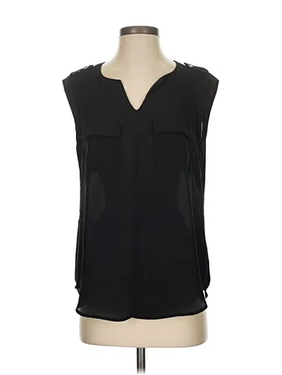 Pre-owned Apt. 9 Sleeveless Blouse In Black