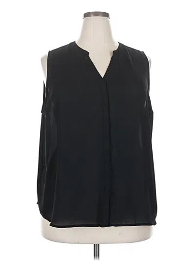 Pre-owned Apt. 9 Sleeveless Blouse In Black