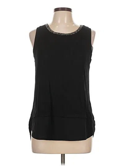 Apt. 9 Sleeveless Blouse In Black