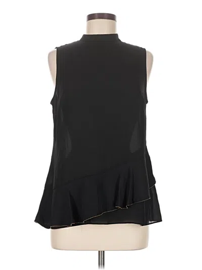 Pre-owned Apt. 9 Sleeveless Blouse In Black