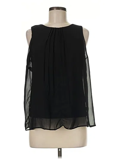 Pre-owned Apt. 9 Sleeveless Blouse In Black