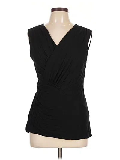 Pre-owned Apt. 9 Sleeveless Blouse In Black