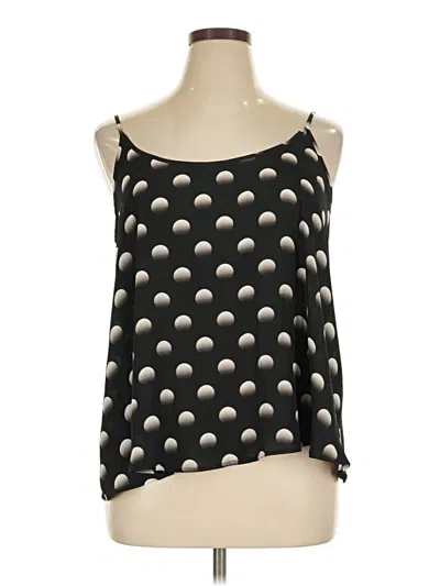 Pre-owned Apt. 9 Sleeveless Blouse In Black