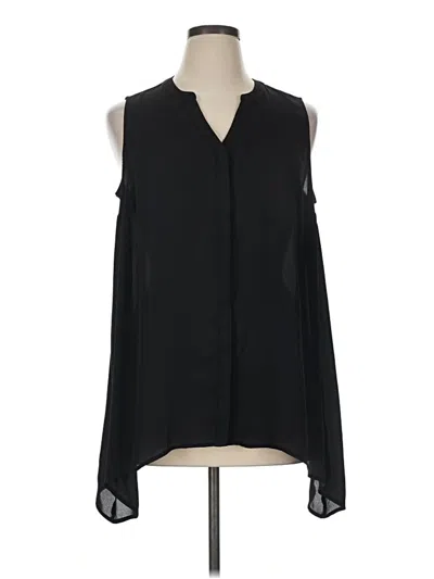 Pre-owned Apt. 9 Sleeveless Blouse In Black