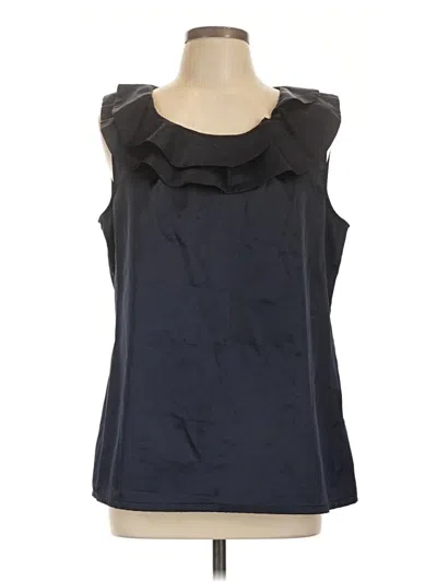 Pre-owned Apt. 9 Sleeveless Blouse In Black