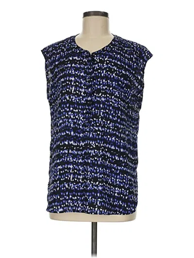Pre-owned Apt. 9 Sleeveless Blouse In Blue
