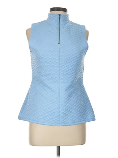 Pre-owned Apt. 9 Sleeveless Blouse In Blue