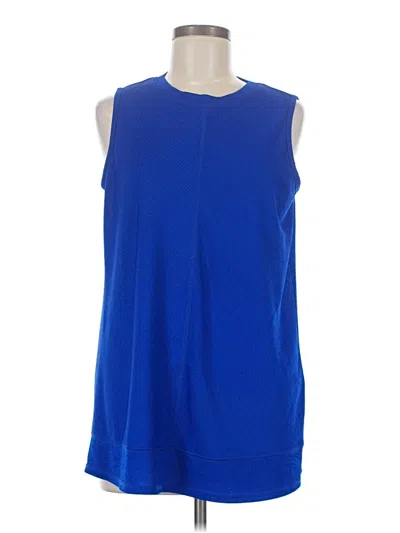 Pre-owned Apt. 9 Sleeveless Blouse In Blue