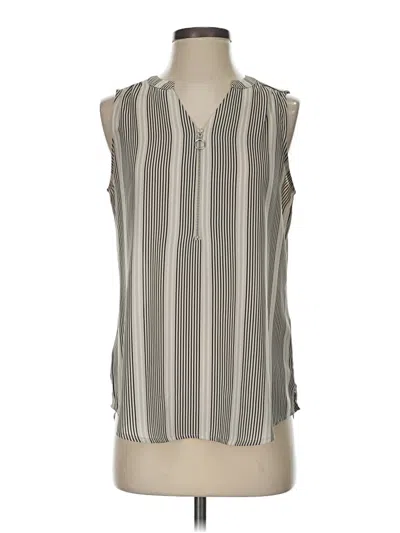 Pre-owned Apt. 9 Sleeveless Blouse In Gray