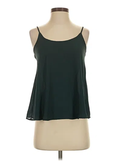Pre-owned Apt. 9 Sleeveless Blouse In Green