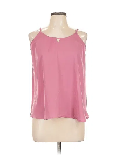 Pre-owned Apt. 9 Sleeveless Blouse In Pink