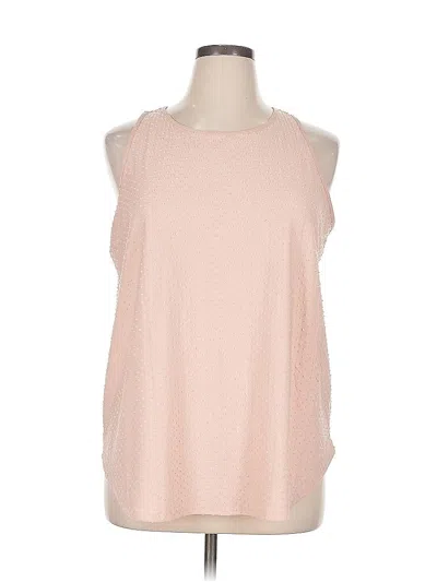 Pre-owned Apt. 9 Sleeveless Blouse In Pink