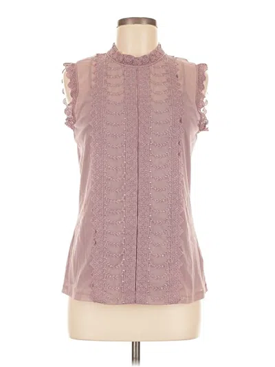 Pre-owned Apt. 9 Sleeveless Blouse In Pink