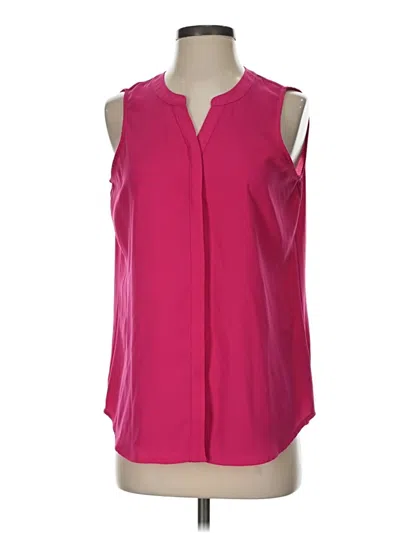 Pre-owned Apt. 9 Sleeveless Blouse In Pink
