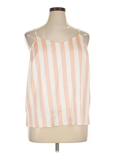 Pre-owned Apt. 9 Sleeveless Blouse In Pink