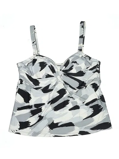 Pre-owned Apt. 9 Sleeveless Blouse In Silver