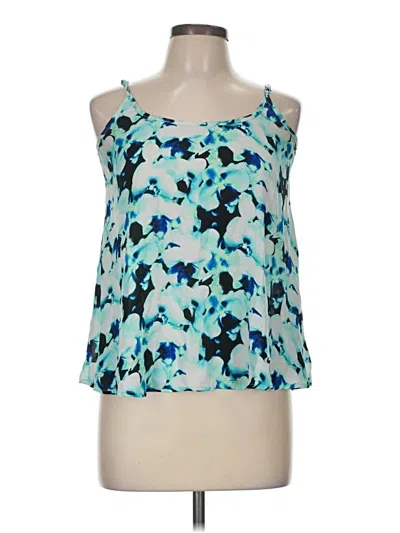 Pre-owned Apt. 9 Sleeveless Blouse In Teal