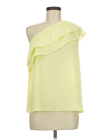 Pre-owned Apt. 9 Sleeveless Blouse In Yellow