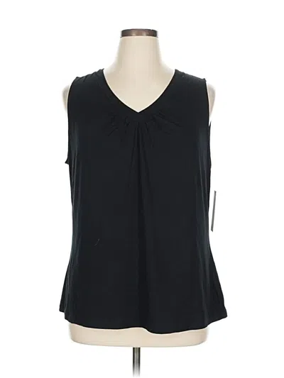 Pre-owned Apt. 9 Sleeveless T-shirt In Black