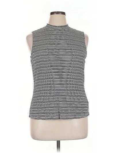 Pre-owned Apt. 9 Sleeveless T-shirt In Gray