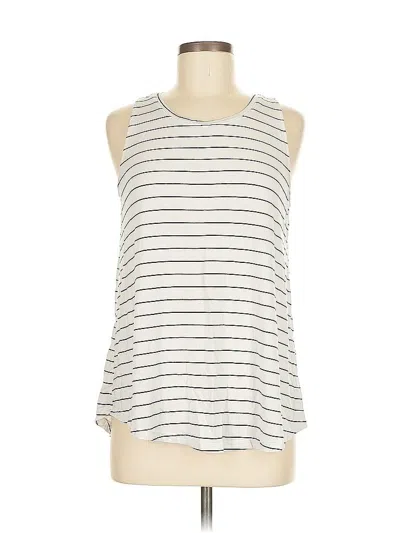 Pre-owned Apt. 9 Sleeveless T-shirt In White