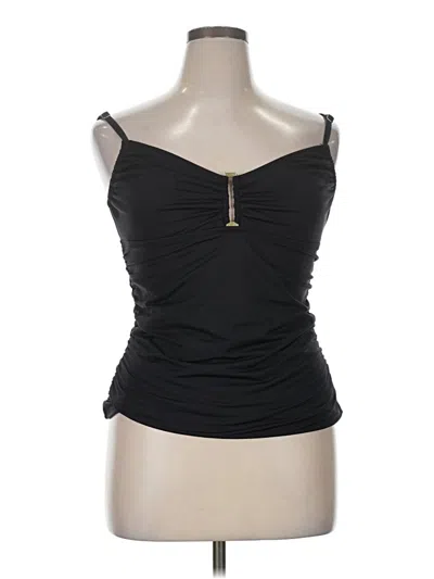 Pre-owned Apt. 9 Sleeveless Top Black Strapless Neckline Tops