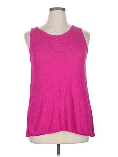 Pre-owned Apt. 9 Sleeveless Top Pink Halter Neckline Tops