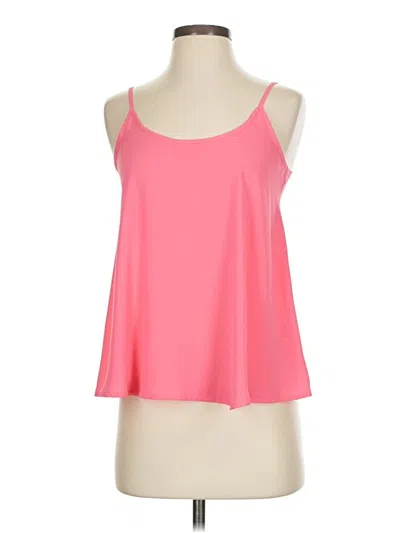 Pre-owned Apt. 9 Sleeveless Top Pink Halter Neckline Tops