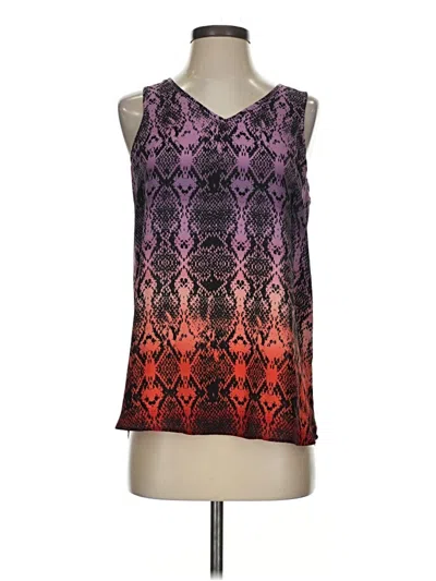 Pre-owned Apt. 9 Sleeveless Top Purple V-neck Tops
