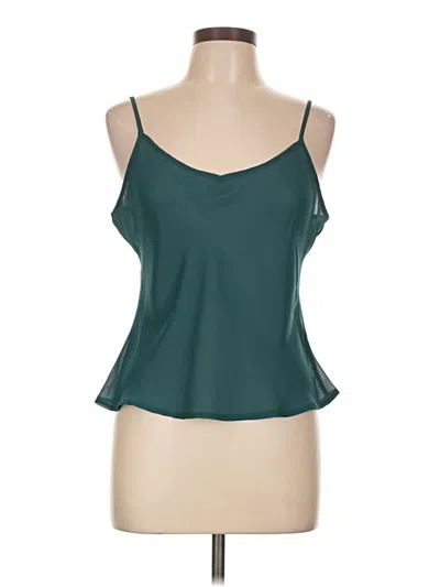 Pre-owned Apt. 9 Sleeveless Top Teal Sweetheart Neckline Tops
