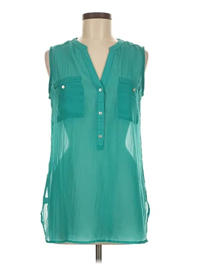 Pre-owned Apt. 9 Sleeveless T-shirt In Blue
