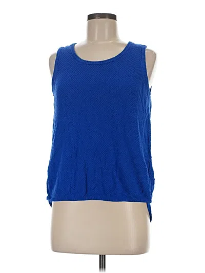 Pre-owned Apt. 9 Sleeveless T-shirt In Blue