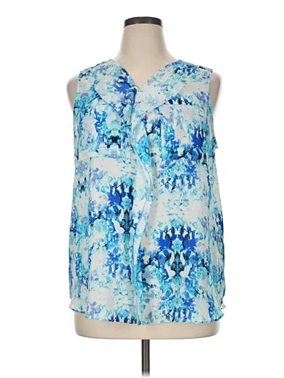 Pre-owned Apt. 9 Sleeveless T-shirt In Blue