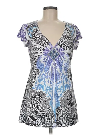 Pre-owned Apt. 9 Sleeveless T-shirt In Blue