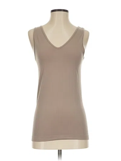 Pre-owned Apt. 9 Sleeveless T-shirt In Brown