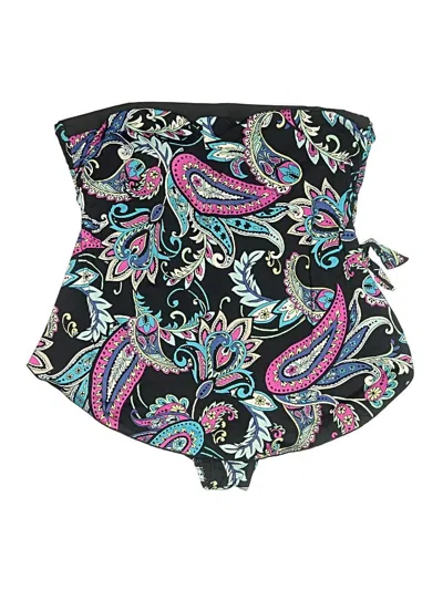 Pre-owned Apt. 9 Swimsuit Bottoms In Black