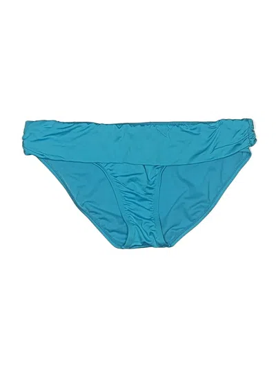Pre-owned Apt. 9 Swimsuit Bottoms In Blue