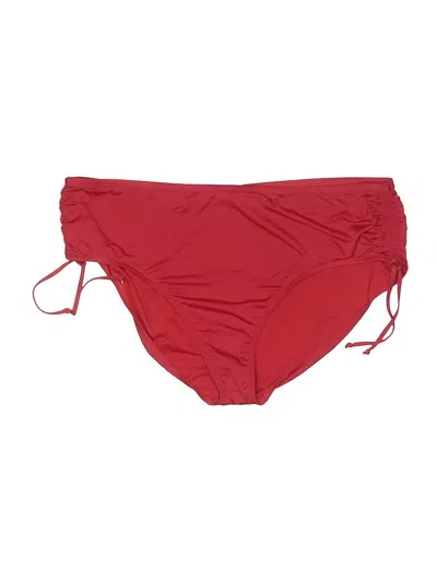 Pre-owned Apt. 9 Swimsuit Bottoms In Red