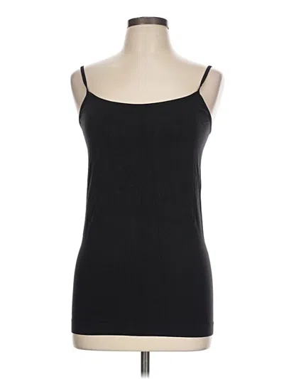 Pre-owned Apt. 9 Tank Top Black Strapless Neckline Tops