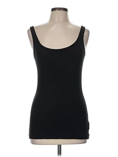 Pre-owned Apt. 9 Tank Top Black Strapless Neckline Tops