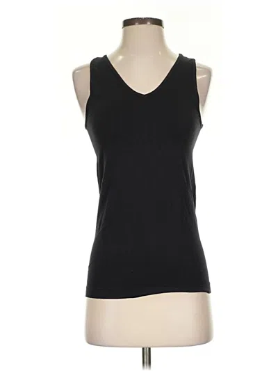Pre-owned Apt. 9 Tank Top Black V-neck Tops