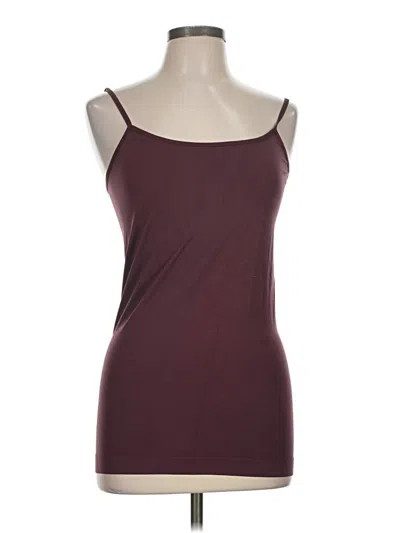 Pre-owned Apt. 9 Tank Top Burgundy Strapless Neckline Tops